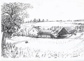  Lyck (Kreis), Masurisches Bauerngehöft 