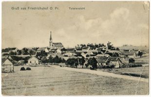Friedrichshof Kr. Ortelsburg, Kreis Ortelsburg Friedrichshof Kr. Ortelsburg, Ortsansicht I 