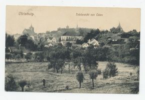 Christburg Kr. Stuhm, Ort, Kreis Stuhm Christburg Kr. Stuhm, Ortsansicht von Osten 