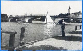 Nikolaiken Kr. Sensburg, Kreis Sensburg Nikolaiken Kr. Sensburg, Stadtbrücke IV 