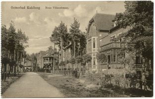Kahlberg-Liep, Ort, Kreis Elbing Kahlberg-Liep, Neue Villenstraße 