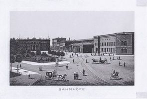 Königsberg (Pr.), Stadtkreis Königsberg Königsberg (Pr.), Ost- und Südbahnhof V Königsberg, Bahnhöfe