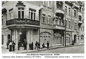 Insterburg, Stadt, Stadtkreis Insterburg Hindenburgstraße (fr. Goldaper Straße֨枆蟬뚶ße)