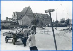 Elbing, Stadt, Stadtkreis Elbing Elbing, Friedrich-Wilhelm-Platz nach 1945 II 