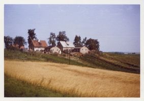  Kreis Allenstein und Mohrungen, Ortschaft zwischen den Orten Округа Алленштайн и Моронген, поселение между населёнными пунктами