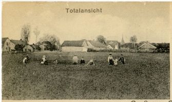 Groß Ottenhagen, Kreis Samland Groß Ottenhagen, Ortsansicht 