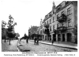 Rastenburg, Stadt, Kreis Rastenburg Hindenburgstraße