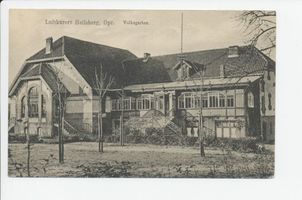 Heilsberg Kr. Heilsberg, Stadt, Kreis Heilsberg Heilsberg Kr. Heilsberg, Volksgarten, II 