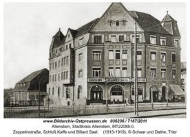 Allenstein, Stadtkreis Allenstein  Allenstein, Zeppelinstraße