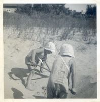 Lochstädt, Kreis Samland Lochstädt, Seeheilstätte für Kinder, Kinder am Strand IV 