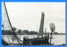 Gilge, Kreis Labiau Gilge, Ausfahrt der Haff-Fischer II 