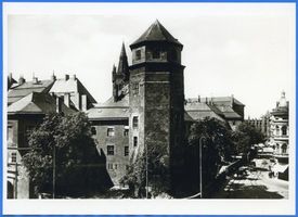 Königsberg (Pr.), Stadtkreis Königsberg Königsberg (Pr.), Schloß, Nordansicht mit Haberturm Königsberg, Schloß