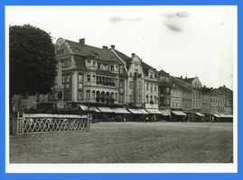 Osterode (Ostpr.), Kreis Osterode Osterode (Ostpr.), Alter Markt, Nordseite Osterode, Stadtmotive