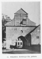 Bischofstein, Kreis Rößel Bischofstein, Heilsberger Tor, VI, Feldseite 