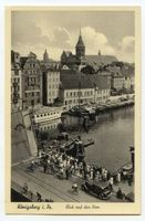Königsberg (Pr.), Stadtkreis Königsberg Königsberg (Pr.), Blick auf den Dom Königsberg, Stadtteil Kneiphof