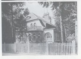 Metgethen, Ort und Bahnstation, Stadtkreis Königsberg Adolf-Hitler-Weg Metgethen, Villenkolonie, Kaporner Heide-Weg, Villa III 