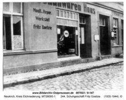 Neukirch, Ort, Kreis Elchniederung Hauptstraße