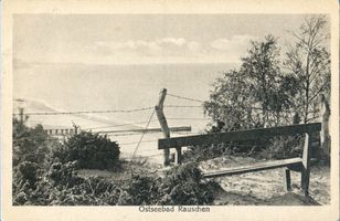Rauschen Kr. Samland, Kreis Samland Rauschen Kr. Samland, Blick auf die Ostsee Rauschen, Strand