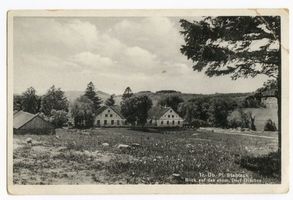 Stablack Kr. Preußisch Eylau, Gutsbezirk und Truppenübungsplatz, Kreis Preußisch Eylau Stablack Kr. Preußisch Eylau, Gutsbezirk und Truppenübungsplatz, Blick auf das ehemalige Dorf Orschen Штаблак, район Прейсиш-Эйлау, имение и военный полигон, вид на бывшую деревню Оршен