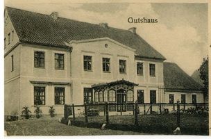 Reichau Kr. Mohrungen, Kreis Mohrungen Reichau Kr. Mohrungen, Gutshaus 
