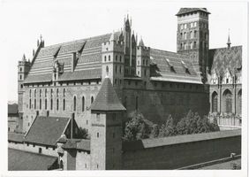 Marienburg, Westpr., Kreis Marienburg Marienburg, Hochschloss von Südosten II Marienburg, Schloß