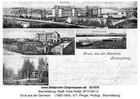 Bischofsburg, Stadt, Kreis Rößel 