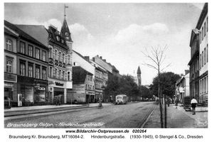 Braunsberg Kr. Braunsberg, Kreis Braunsberg Hindenburgstraße  Sammlung von Bildern hoher fotografisch-künstlerischer Qualität