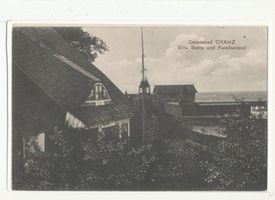 Cranz Kr. Samland, Ort, Kreis Samland Cranz Kr. Samland, Villa Senta und Familienbad Samland, Orte im Kreis
