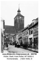Rößel, Stadt, Kreis Rößel Kirchenstraße