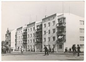 Sensburg, Stadt, Kreis Sensburg Sensburg, Warschauer Straße, Neubauten II 