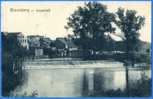 Braunsberg Kr. Braunsberg, Kreis Braunsberg Braunsberg, Ostpr., Wasserfall II Браунсберг, Вост. Пр., водопад, II
