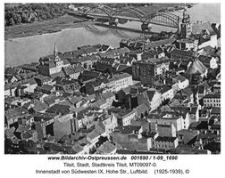 Tilsit, Stadt, Stadtkreis Tilsit Hohe Straße