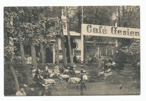 Tilsit, Stadt, Stadtkreis Tilsit Tilsit, Park Jakobsruh, Gewerbeausstellung, Café Gesien Tilsit, Café und Konditorei Albert Gesien, Hohe Str. 20