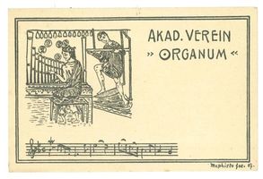 Königsberg (Pr.), Stadtkreis Königsberg Königsberg (Pr.), Karte des Akademischen Vereins Organum Berlin und Königsberg II Königsberg, Studentenverbindungen, Korporationen