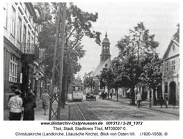 Tilsit, Stadt, Stadtkreis Tilsit Hohe Straße