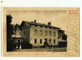 Wolittnick, Kreis Heiligenbeil Wolittnick, Bahnhofsgebäude 