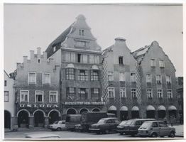 Allenstein, Stadtkreis Allenstein Marktplatz Allenstein, Marktplatz, Giebelhäuser III 