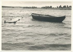 Heidensee, Kreis Goldap Schillinnen, Schillinner See, Hochwasser 