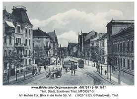 Tilsit, Stadt, Stadtkreis Tilsit Am Hohen Tor