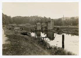  Oberlandkanal, Leitrollen im Kanal Oberlandkanal