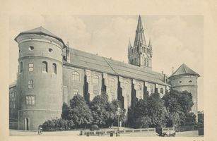 Königsberg (Pr.), Stadtkreis Königsberg Königsberg (Pr.), Schloß Westseite Кёнигсберг (Пр.), замок, западная сторона