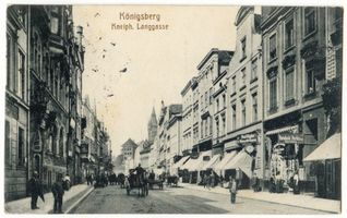 Königsberg (Pr.), Stadtkreis Königsberg Königsberg, Kneiphöfsche Langgasse  XV Königsberg, Stadtteil Kneiphof