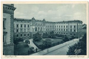 Königsberg (Pr.), Stadtkreis Königsberg  40 Königsberg, Preußische Regierung Königsberg, Nördliche Innenstadt westlich des Schloßteiches (Tragheim)