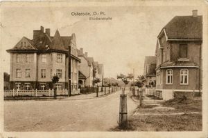 Osterode (Ostpr.), Kreis Osterode Osterode (Ostpr.), Blücherstraße Osterode, Stadtmotive