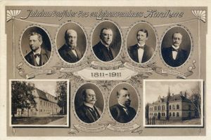 Luisenberg Kr. Insterburg, Kreis Insterburg Karalene, Lehrerseminar, Jahrhundertfeier Карален, учительская семинария, празднование столетия