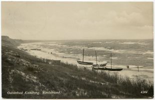 Kahlberg-Liep, Ort, Kreis Elbing Kahlberg-Liep, Weststrand 