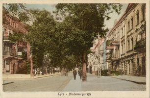 Lyck, Stadt, Kreis Lyck Hindenburgstraße Lyck, Hindenburgstraße V 