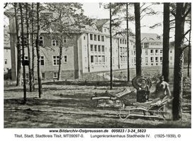 Tilsit, Stadt, Stadtkreis Tilsit   Tilsit, Krankenhäuser, Heilanstalten