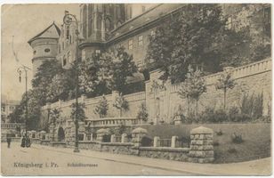 Königsberg (Pr.), Stadtkreis Königsberg Kaiser-Wilhelm-Platz Königsberg (Pr.), Schloß, Schloßterrasse, Südseite II Кёнигсберг (Пр.), Замок, Замковая терраса, южная сторона, II