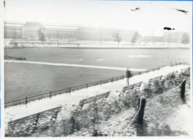 Königsberg (Pr.), Stadtkreis Königsberg Königsberg, Blick von der Haberberger Kirche Richtung Hauptbahnhof und Post Königsberg, Stadtteil Haberberg (südlich des Alten Pregels)